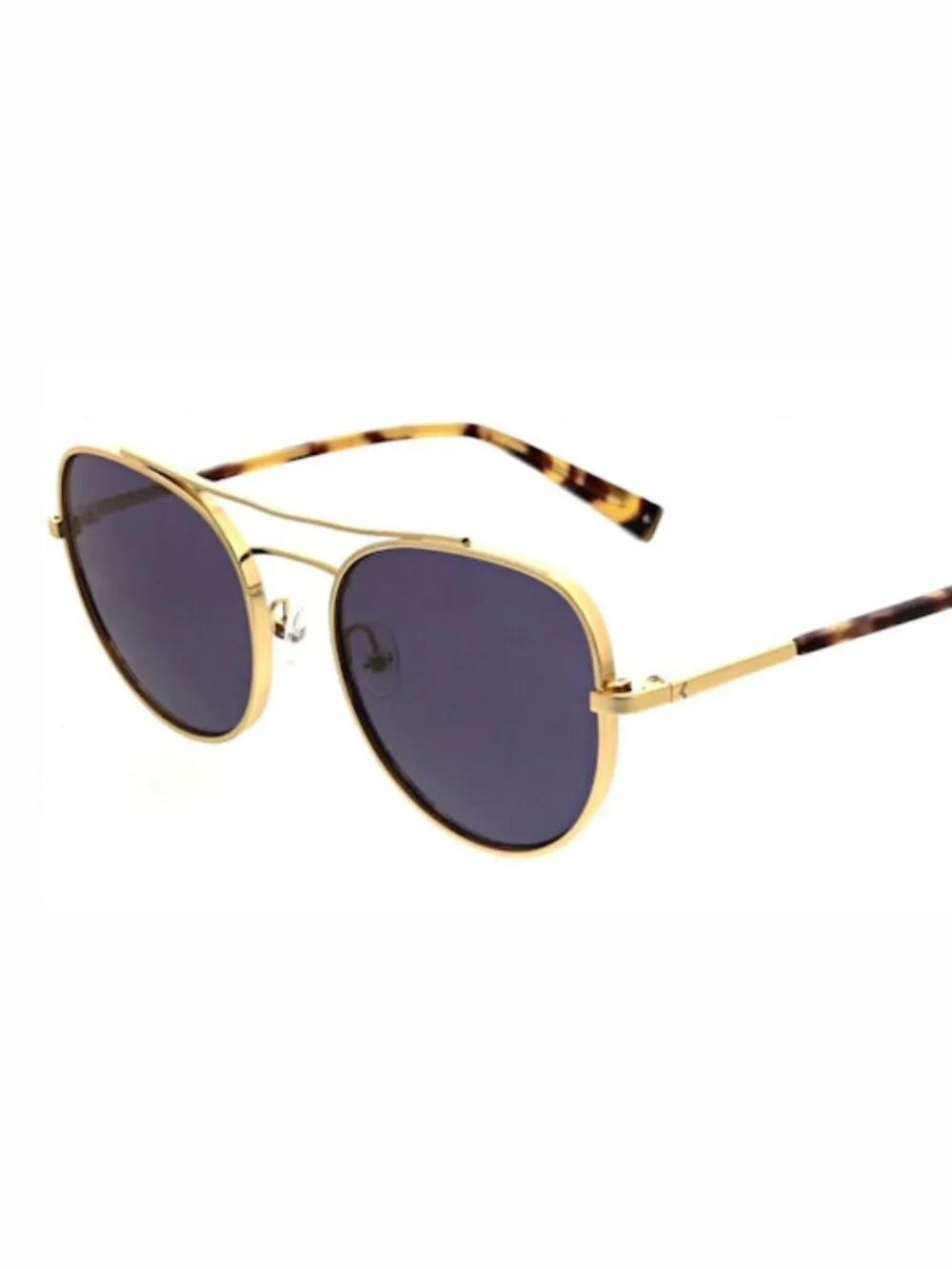 Share KENDALL + KYLIE Women's KKS4025G 770 REESE Gold Tokyo Tortoise / Blue Lens